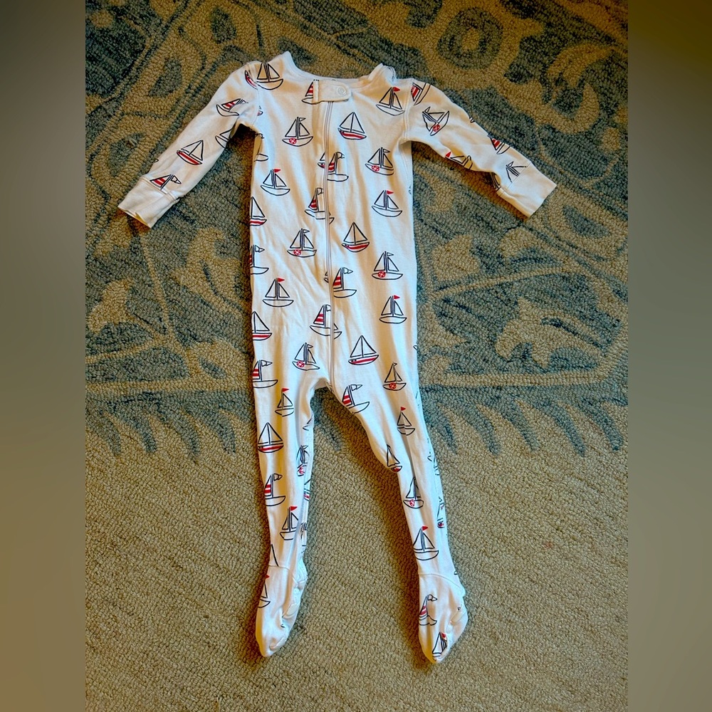 GUC The Beaufort Bonnet Company Knox’s night night, undulata regatta, size 18-24